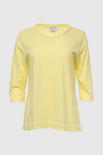 Load image into Gallery viewer, Ladies 3/4 Sleeve Yellow Zest Top