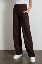 Load image into Gallery viewer, Buttery Soft Full Length Straight Yoga Pants- Coffee