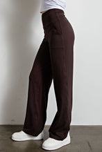 Load image into Gallery viewer, Buttery Soft Full Length Straight Yoga Pants- Coffee