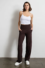 Load image into Gallery viewer, Buttery Soft Full Length Straight Yoga Pants- Coffee