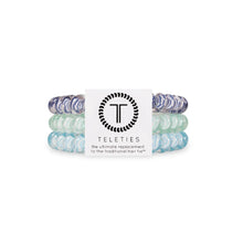 Load image into Gallery viewer, Totally Turquoise Teleties Small 3-Pack Hair Tie