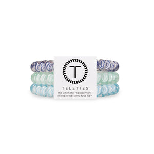 Totally Turquoise Teleties Small 3-Pack Hair Tie