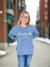 Load image into Gallery viewer, Kentucky Bow Soft Unisex ComfortWash Sweatshirt