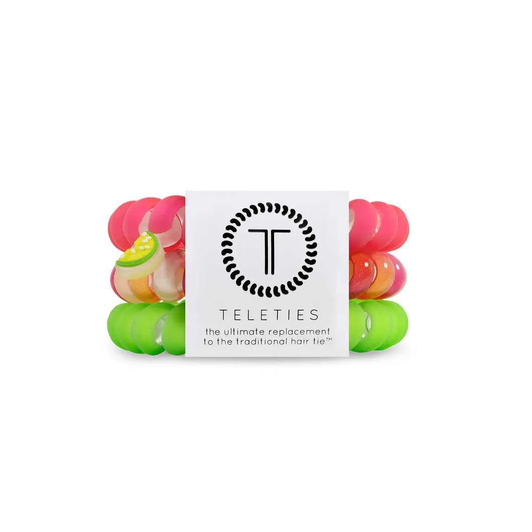 Fiesta Teleties Large 3-Pack Hair Ties