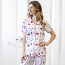 Load image into Gallery viewer, Baking Spirits Bright Christmas Pajama Set