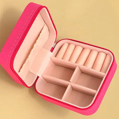 Jewelry Organizer Travel Box Case In Several Colors