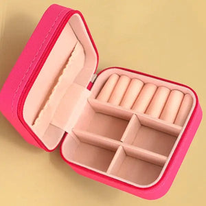 Jewelry Organizer Travel Box Case In Several Colors