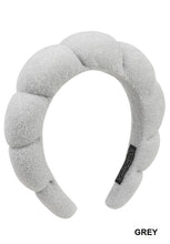 Load image into Gallery viewer, Puffy Plush Spa Headband- Several Colors