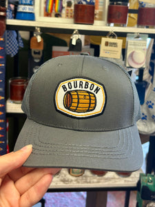 Men's Embroidered Bourbon Patch Baseball Cap