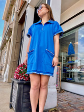 Load image into Gallery viewer, Ocean Blue Ladies Casual Dress