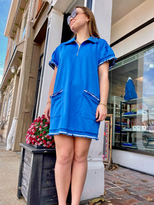 Ocean Blue Ladies Casual Dress