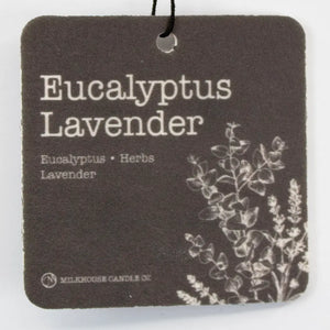 Milkhouse Candles Car Freshener: Eucalyptus Lavender