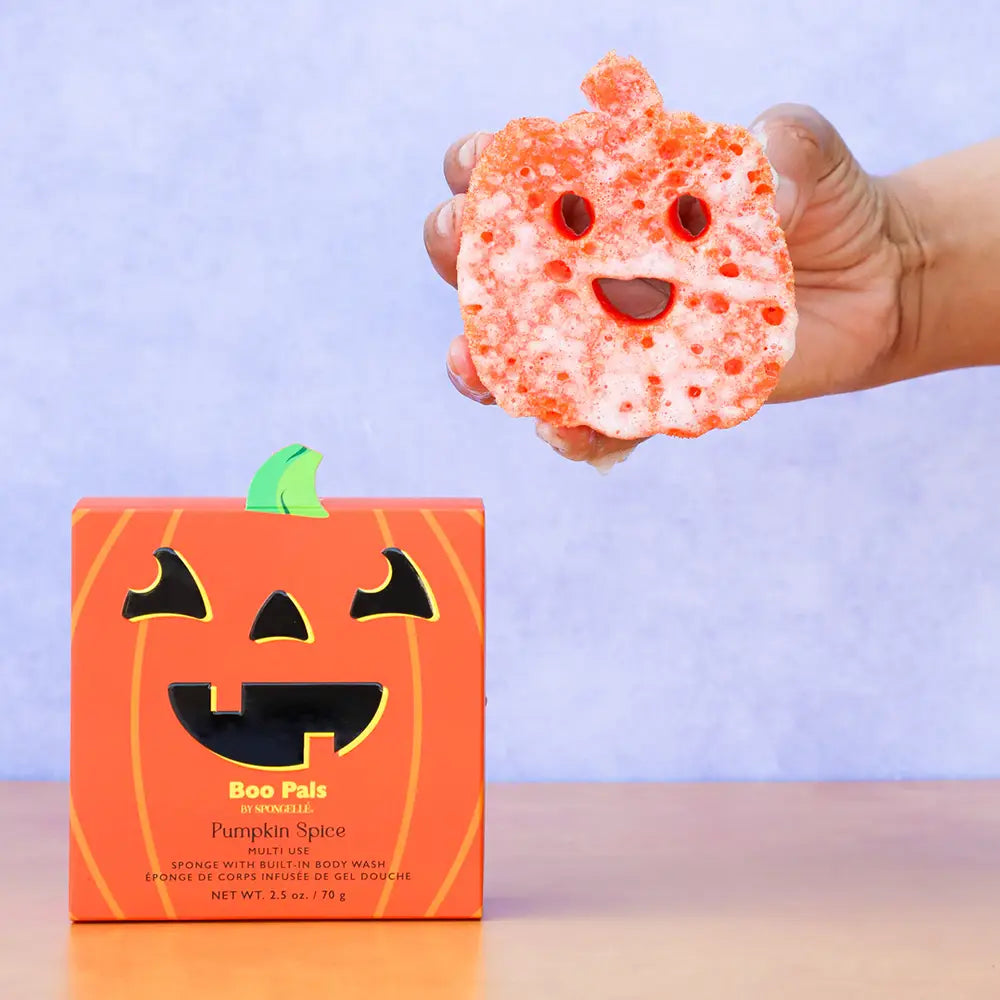 Spongellé Boo Pals Halloween- Pumpkin Spice Pumpkin