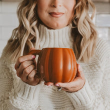 Load image into Gallery viewer, Orange Pumpkin Coffee Mug 15oz