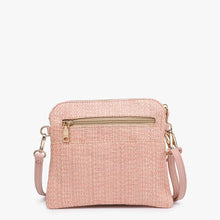 Load image into Gallery viewer, Light Pink &amp; Tan Crossbody Purse