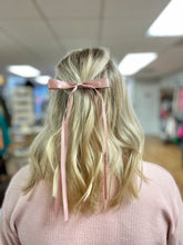 Load image into Gallery viewer, Long Bow Hair Clip- Several Colors