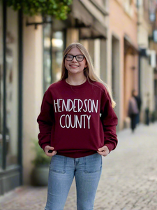 Henderson County Soft Unisex Sweatshirt