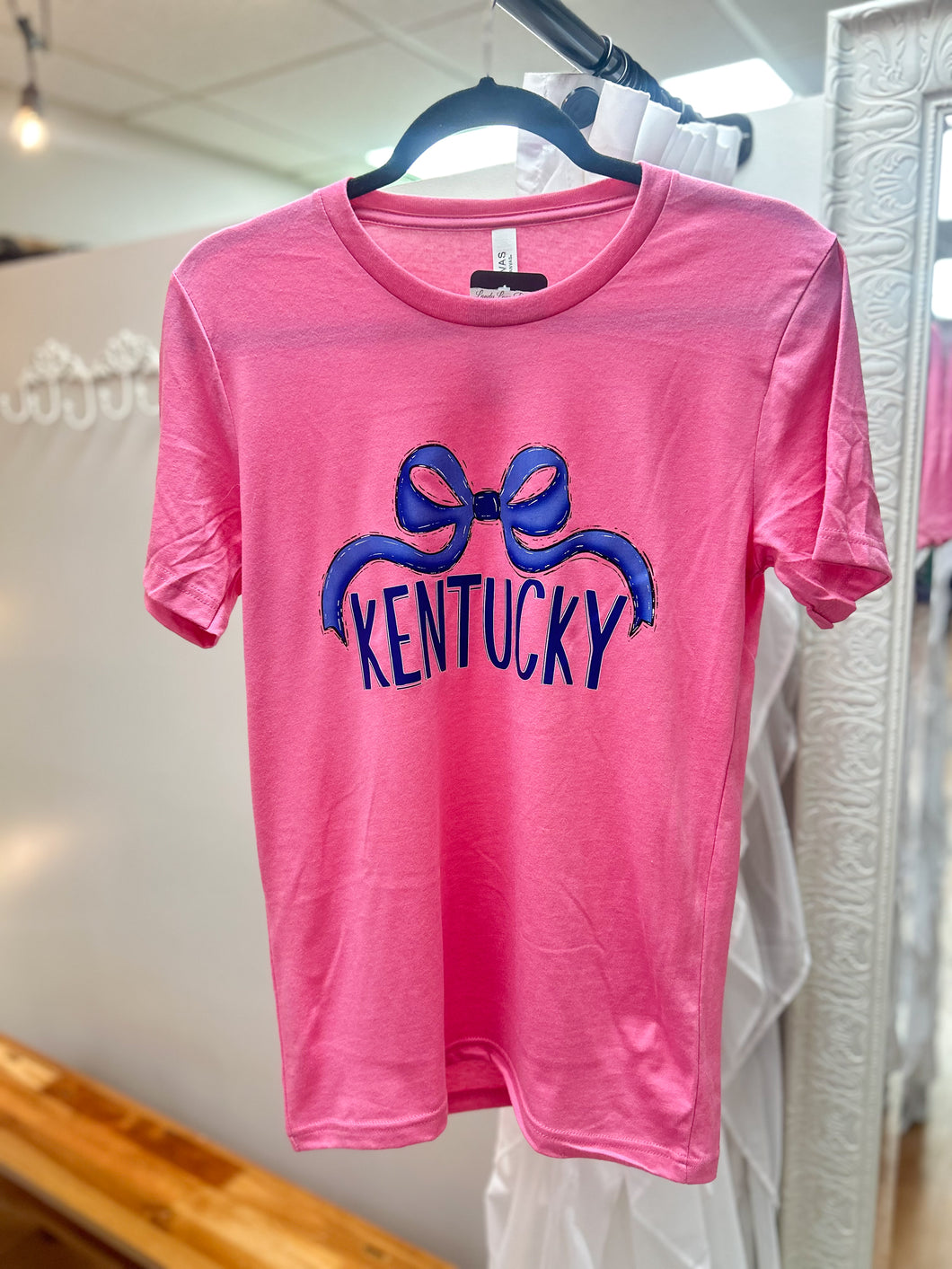 Kentucky Coquette Bow Pink Unisex Tee