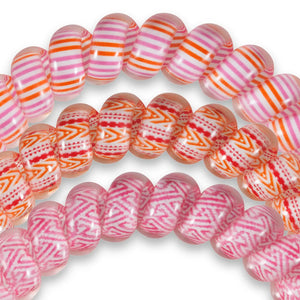 Frosé Teleties Large 3-Pack Hair Ties