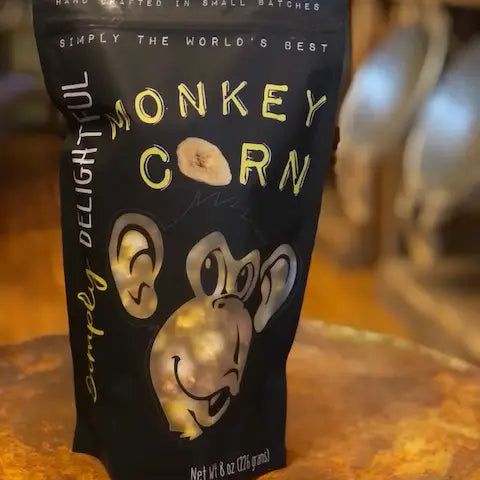 Monkey (Caramel + Banana) Popcorn