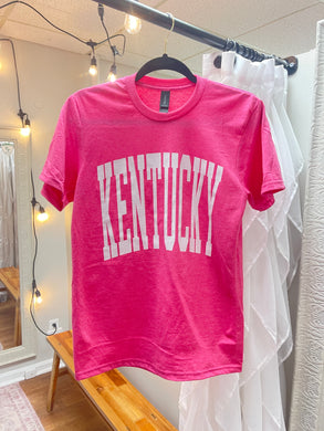 Kentucky Hot Pink Unisex Tee