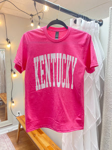 Kentucky Hot Pink Unisex Tee