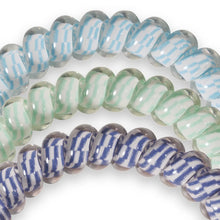 Load image into Gallery viewer, Totally Turquoise Teleties Small 3-Pack Hair Tie