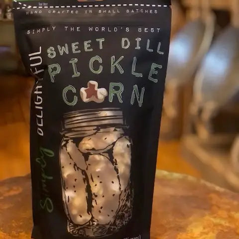 Sweet Dill Pickle Pickle  Popcorn