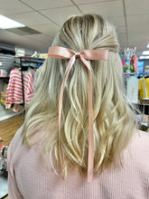 Load image into Gallery viewer, Long Bow Hair Clip- Several Colors