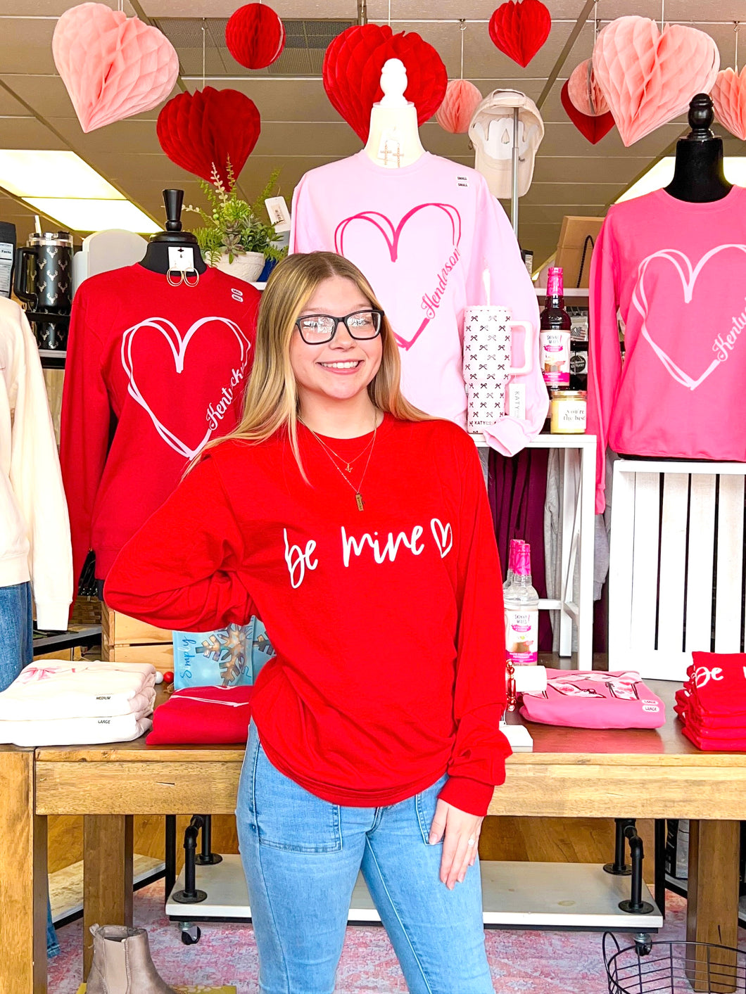 Be Mine Long Sleeve Unisex Soft Tee