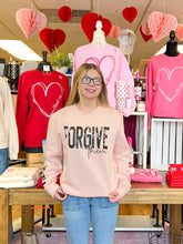 Load image into Gallery viewer, Forgive Them You Deserve Peace Soft Unisex Blush Sweatshirt