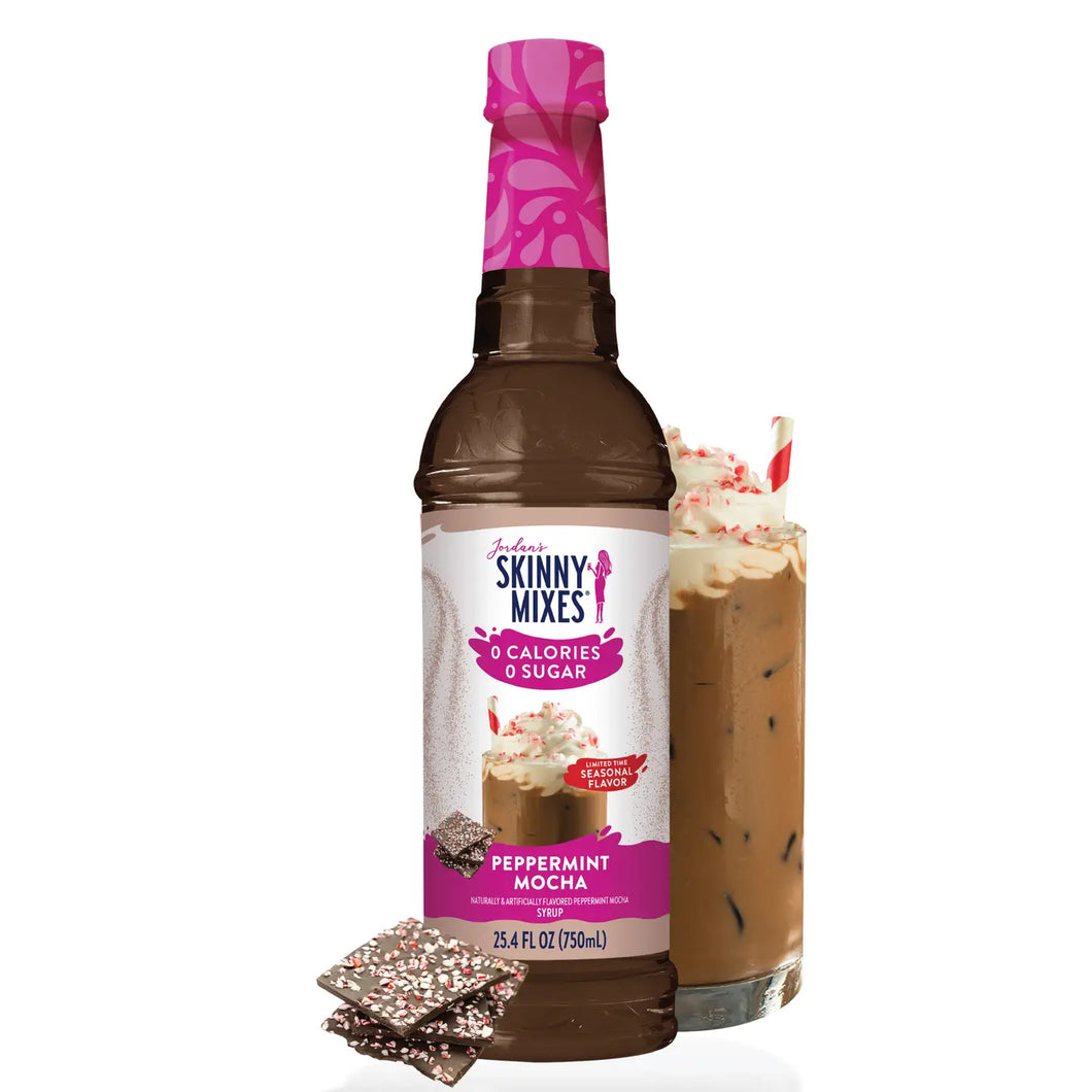 Skinny Mixes Sugar Free Peppermint Mocha Syrup