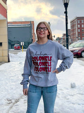 Load image into Gallery viewer, Henderson Colonels Small Town Big Spirit Soft Unisex Gray Sweatshirt