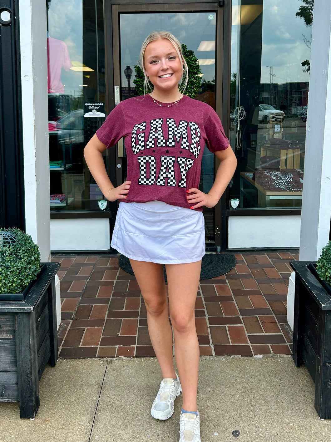 Henderson Maroon Game Day Unisex Soft Tee