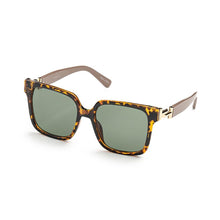 Load image into Gallery viewer, Large Square Sunglasses With Gold Tone Details-4 Colors