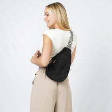 Load image into Gallery viewer, Sherpa Crossbody Sling Bag With Guitar Strap