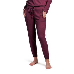 Hello Mello Cuddleblend Joggers-  Wine