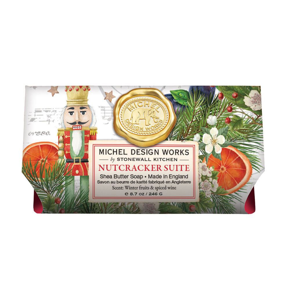 Michel Design Nutcracker Suite Large Bath Soap Bar