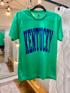 Kentucky Kelly Green Unisex Soft Tee