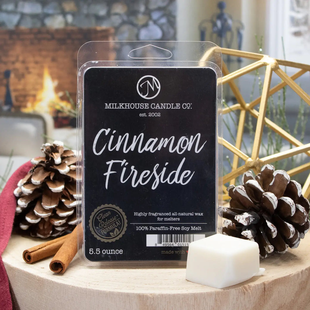 Cinnamon Fireside Large Fragrance Melt