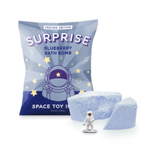 Load image into Gallery viewer, Astronaut Blueberry Surprise Bath Bomb