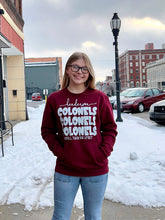 Load image into Gallery viewer, Henderson Colonels Small Town Big Spirit Unisex Pocket Crew Sweatshirt