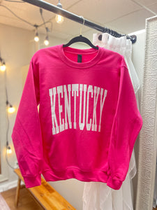 Kentucky Hot Pink Unisex Sweatshirt