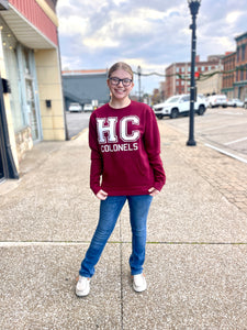 HC Colonels Unisex Pocket Crew Sweatshirt