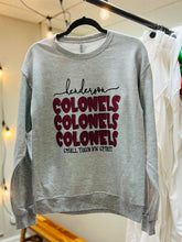 Load image into Gallery viewer, Henderson Colonels Small Town Big Spirit Soft Unisex Gray Sweatshirt