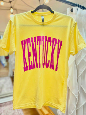 Kentucky Yellow Soft Unisex Tee