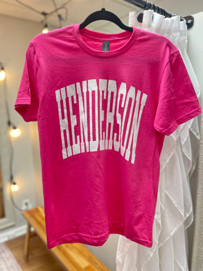 Henderson Hot Pink Unisex Tee