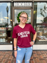 Load image into Gallery viewer, Henderson Colonels V-neck Unisex Tee