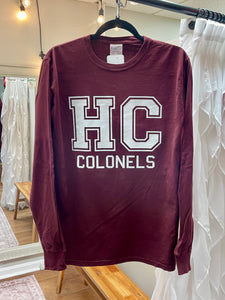 HC Colonels ComfortWash Unisex Long Sleeve Tee