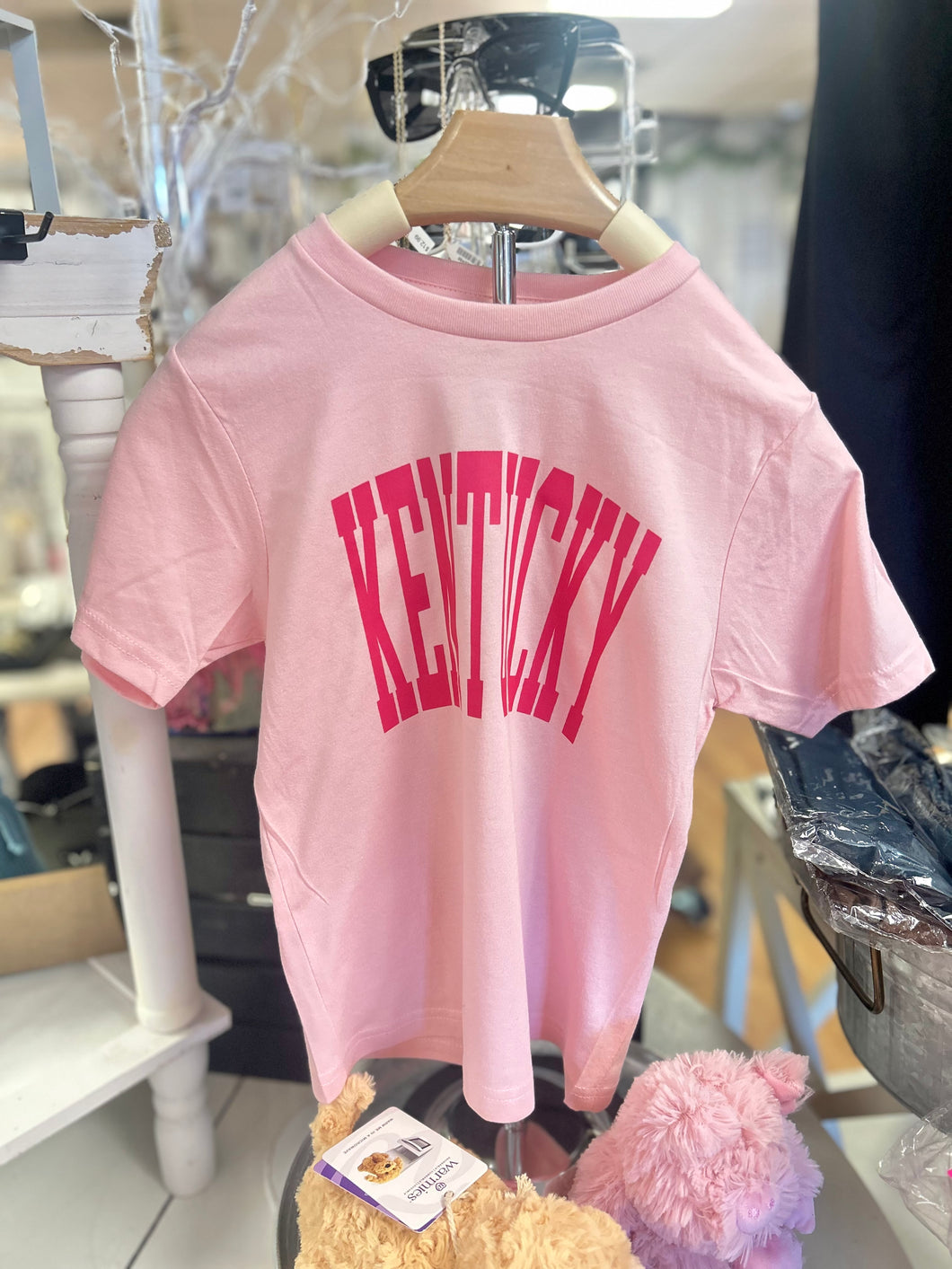 Youth Pink Kentucky Tee